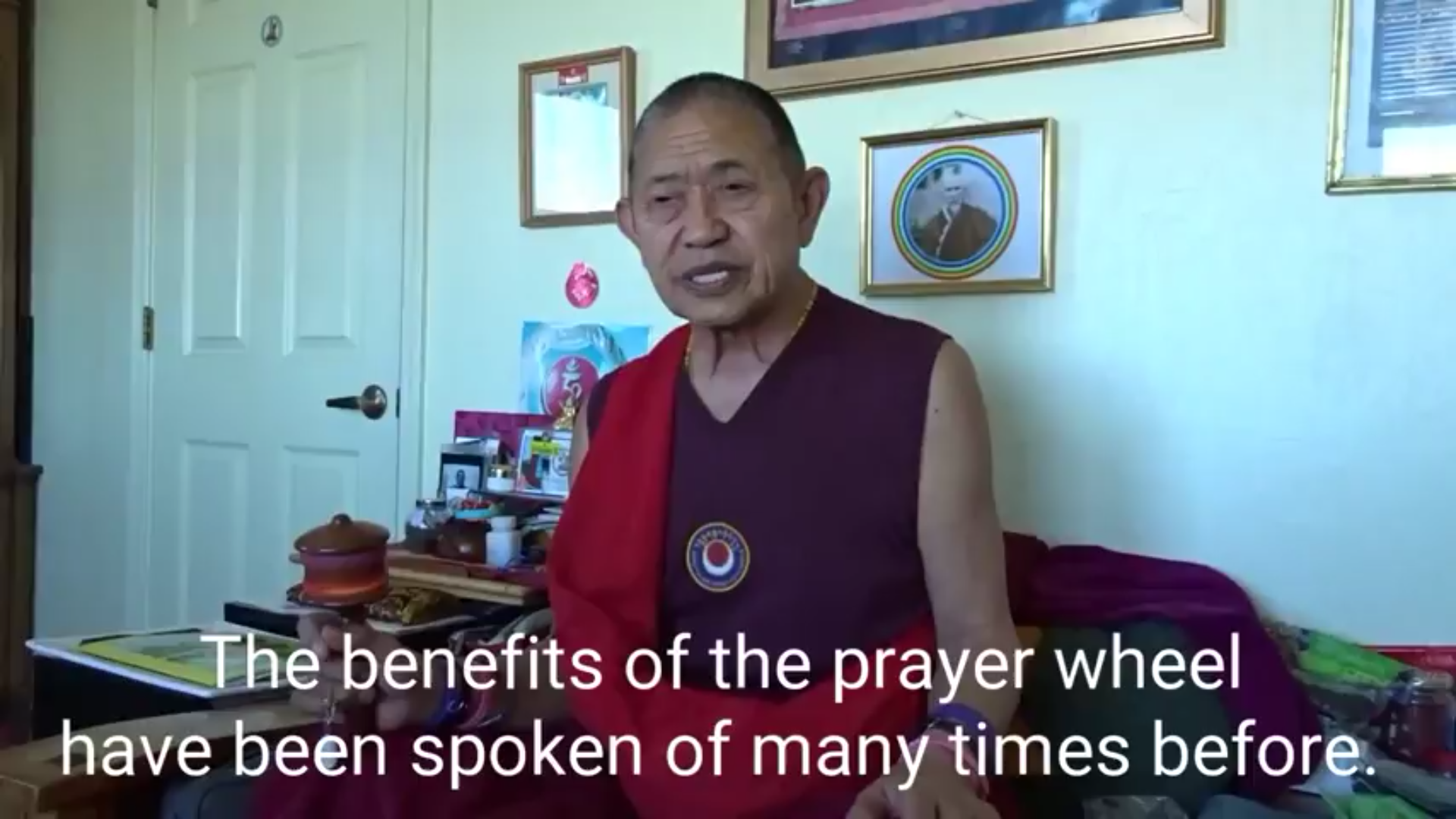 The benefits of the prayer wheel